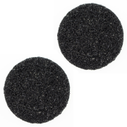 i-scrub 21B Rondel Sort 10 cm, 10 stk.